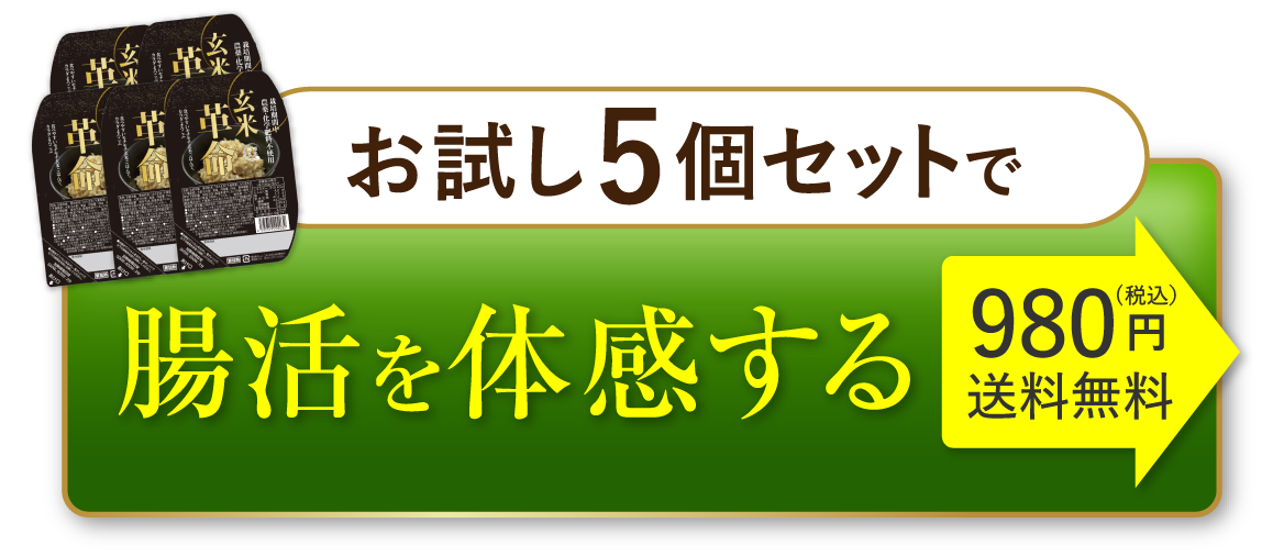 お試し5個セットで腸活を体感する