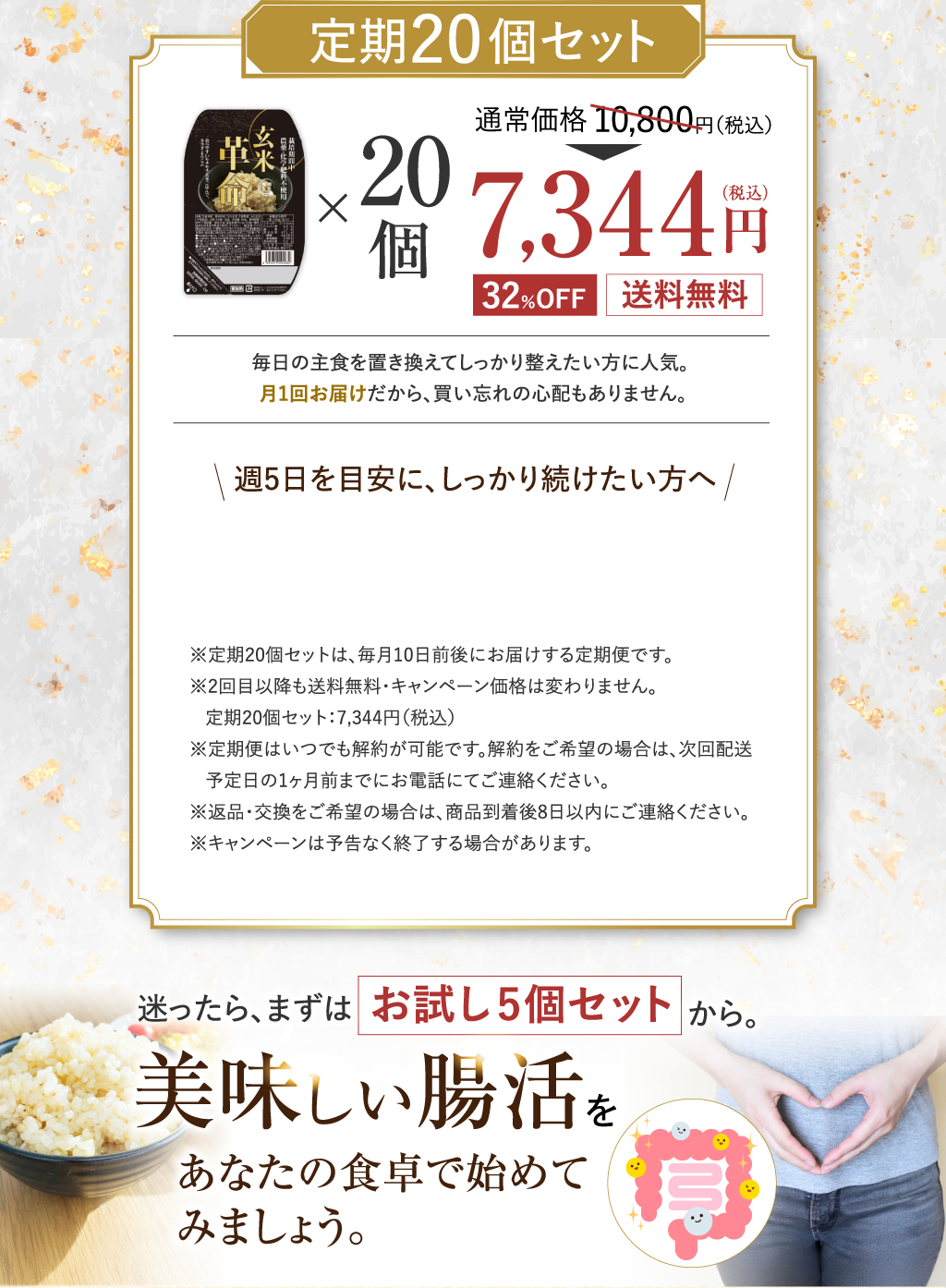 お試し20個セット