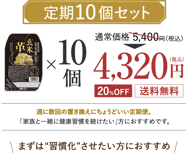 お試し10個セット